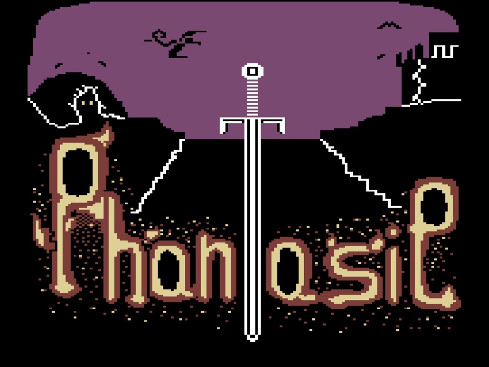 Title Screen of Phantasie for Commodore 64